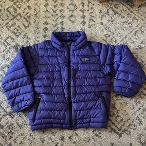Patagonia Kids' Vibrant Purple Puffer Jacket